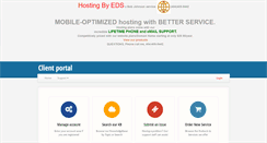 Desktop Screenshot of hostingbyeds.com